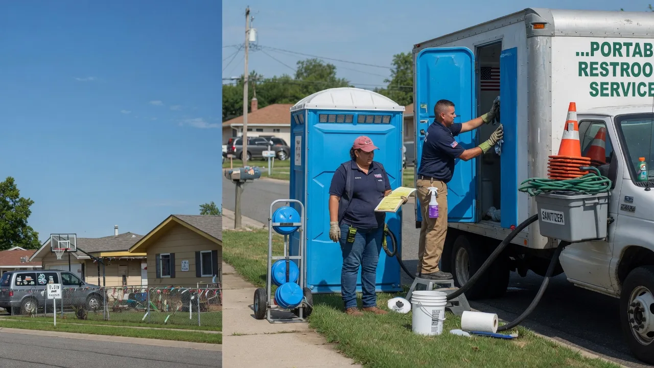 Portable Toilet Rental in Nellis, WV near me